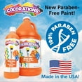 thumbnail image 3 of Colorations Paraben-Free BioColor Paint- Yellow, 16 oz., 3 of 3