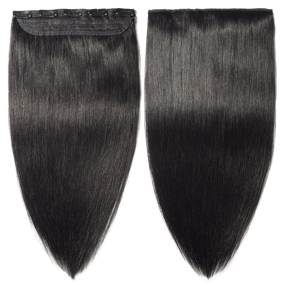 SEGO Clip in Hair Extensions Human Hair 3/4 Full Head 100% Real Remy Thick Hair Extensions Silky Straight Balayage Blonde Hair Pieces