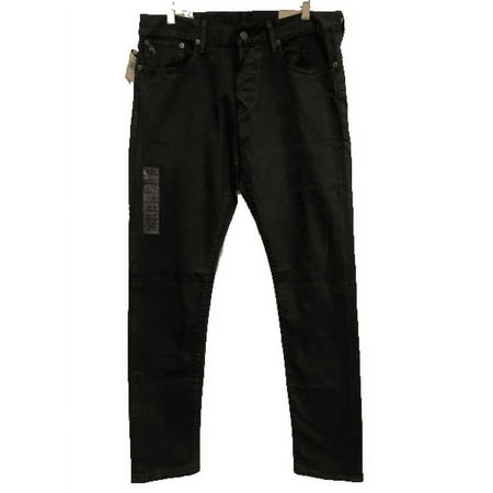 Polo Ralph Lauren ANDERSON BLACK Men's Sullivan Slim Stretch Jeans, US 34X34