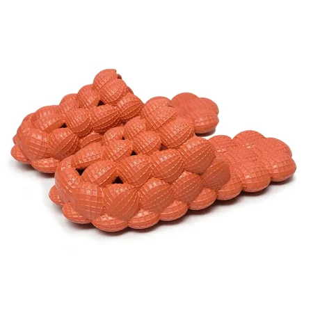

Unisex Massage Bubble Slides Men‘s Cushioned Funny Non-slip Spa Slippers Golf Ball Slides Cloud Slippers Reflexology Clogs House Shoes For Shower Bedroom Casual Sandals