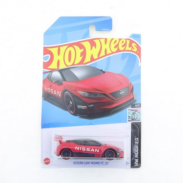 2023D Original Hot Wheels coche en miniatura de aleación Nissan Skyline GT-RBNR32 08 Ford Focus Boy colección juguete regalo de cumpleañoszhangyuxiang