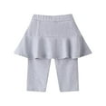 thumbnail image 2 of CAIXIA Knee-Length Leggings with Skirt for Girls Stretchy Athletic Leggings Summer Pant Skirt Leggings, 2 of 4