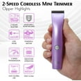thumbnail image 3 of Hornet Mini Trimmer - Compact and Portable Pet Trimming Dog Clippers for Grooming - Dog Clippers, Low Noise, Rechargeable Cordless Pet Dog Hair Grooming Clippers Dog Trimmer, 3 of 7