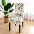 thumbnail image 5 of Dining Room Chair Covers Set of 6,Printed Pattern Parsons Chair Slipcovers Removable Washable Kitchen Seat Dining Chairs Protector Cover for Home or Party, 5 of 6