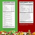 thumbnail image 2 of Made with Real Fruit and Real Veggie Gummies - Superfood Vegetable Vitamin Supplement for Women,Men & Kids - with a Blend of Fruit and Greens for Daily Health (60-Day Supply), 2 of 9