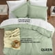 thumbnail image 2 of Funda Nórdica Queen Size - 1 Funda Nórdica con 2 Fundas de Almohada - 3 Piezas Ropa de Cama, 2 of 8