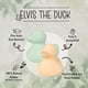 thumbnail image 3 of Juguete de baño Oil & Carol Elvis Duck Natural Hevea Rubber, 3 of 8