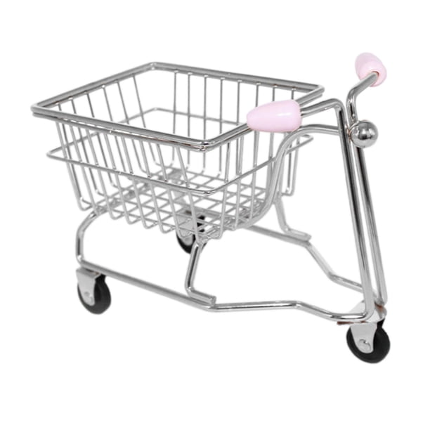 Carrito de Compras en Miniatura Soledad para Niños Carrito de Juguete Modelo de Metal