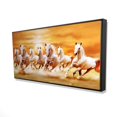 thumbnail image 1 of Sept Chevaux - Impression Encadrée sur Toile par Begin Edition, 1 of 2