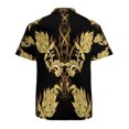 thumbnail image 3 of High Quality Hawaiian Shirts for Men Short Sleeve Aloha Beach Shirt Floral Summer Casual Button Down Shirts Blouses HICDCD, 3 of 7