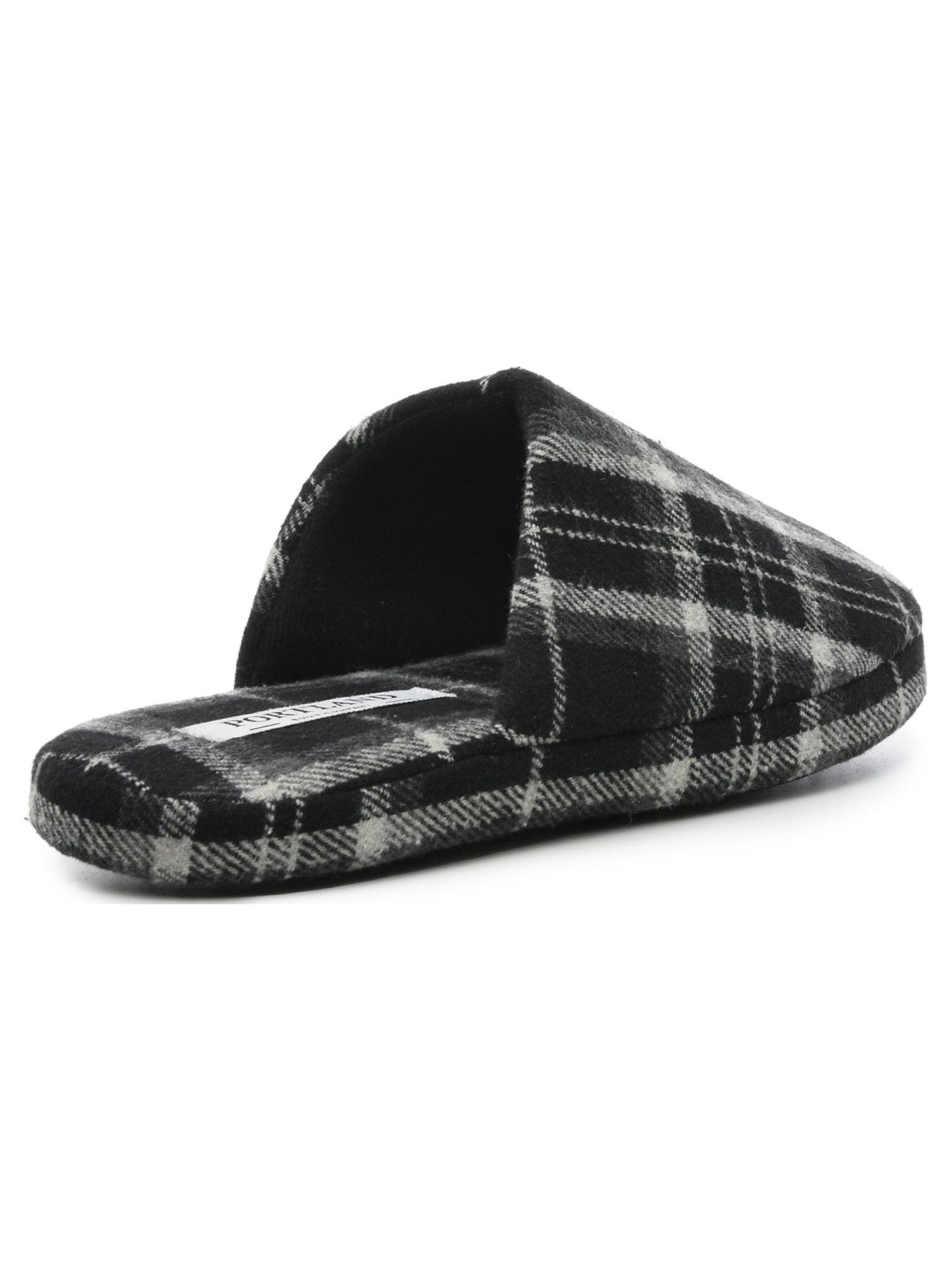 Portland Boot Company Men's Autumn Plaid Cushioned Cozy Slipper