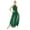 Green, variant on Doomiva Women Rhinestone Lyrical Dance Dress Sleeveless Side Split Mesh Flowy Maxi Dress Dancewear Dusty Pink L