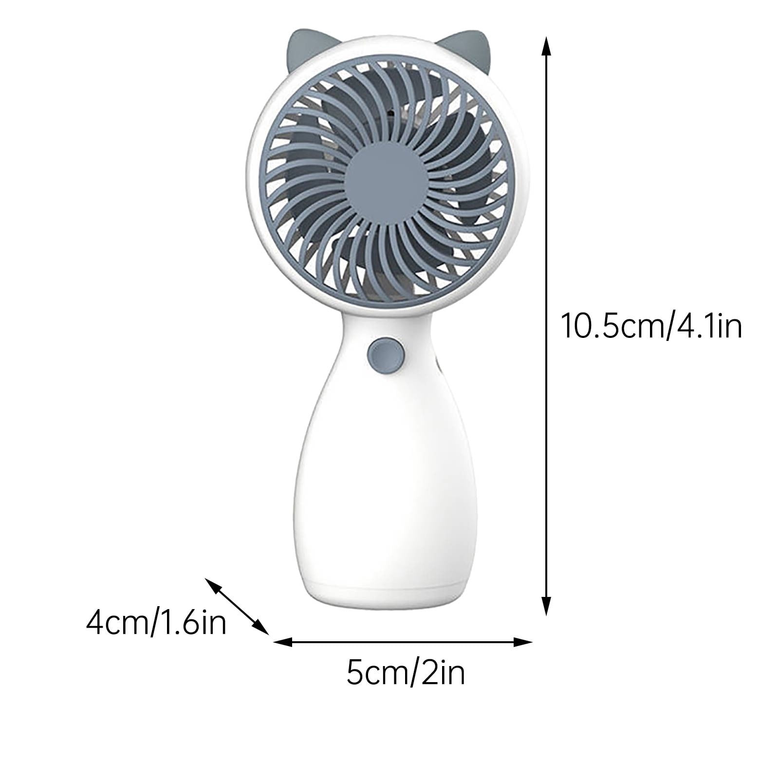 Fans Small Electric Fan Portable Rechargeable Mini Student Dormitory Class - Walmart.com
