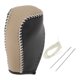 thumbnail image 1 of Cubierta de pomo de cambio de marchas Unique Bargains, protector de manija de cambio para Toyota Corolla 2014-2018, cuero sintético beige, 1 of 6