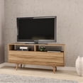 thumbnail image 2 of Boahaus Modern Columbus TV Stand, Max Screen Size 60", Brown Finish, Manufactured Wood, 2 of 5