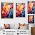 thumbnail image 4 of Designart "Dreaming Among Colorful Leaves I" Leaves Floater Framed Wall Decor, 4 of 5