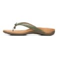 thumbnail image 3 of Vionic Women's Bella Toe Post Sandal Army Green Floral Embossed - I0929S3301, 3 of 7