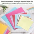 thumbnail image 5 of Uxcell 10 Pcs Shimmer Cardstock Paper 10 Inch Length 10 Inch Width 80lb/120gsm Metallic Paper Sheets for Art Supplies Paper Crafting, Sky Blue, 5 of 6