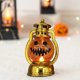 thumbnail image 1 of Luces de calabaza decorativas de Halloween, luces de viento galvanizadas vintage, velas electrónicas de plástico de Pascua, 1 of 6