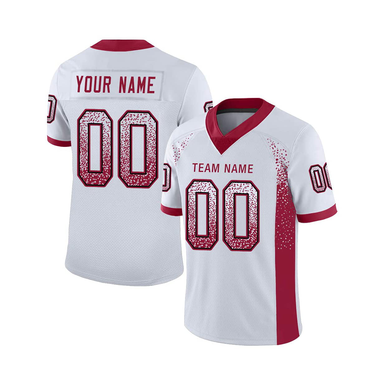 Custom Football Jerseys Custom Personalize Team Name &Any Name& Number for Birthday Fans Gifts Jersey Men/Youth S-4XL 