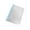 Blue, variant on A4 Plastic Rod Folder Teardrop Folder Student Transparent Exam Paper Folder Insert Rod Folder 10pcs Set