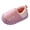 Pink, variant on NOEGOEU Toddler Boys Girls Slippers Kids Fleece Lined House Slippers Warm Non Slip Indoor Shoes (Blue,2.5)
