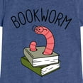 thumbnail image 3 of Instant Message - Bookworm - Toddler And Youth Girls Short Sleeve Graphic T-Shirt, 3 of 6