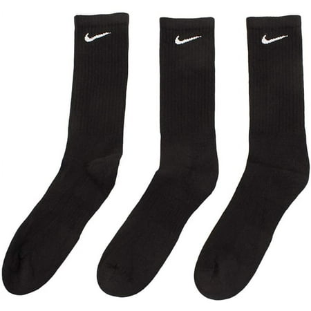 ナイキ（NIKE）（メンズ、レディース）エブリデイ クッション クルーソックス 3足組 SX7664-010HO19