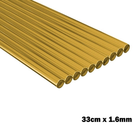 

10pcs Brass Rod Wire Brazing Easy Melt Welding Rods Low Temperature 33cm