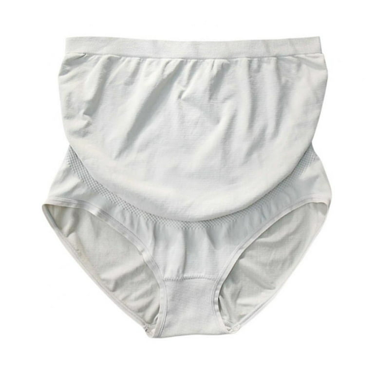 Spdoo Maternity Underwear Plus Size Seamless Pregnancy Panties High Waist  Postpartum Belly Support Briefs