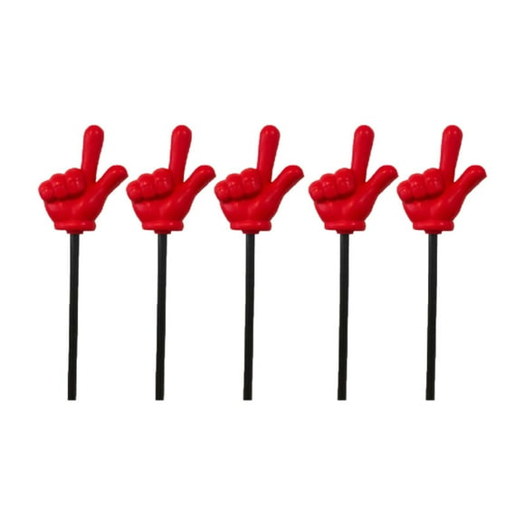 Siruishop 5 Pcs Pointeur pour Enseignant Pointeur pour Enseigner Lire École Primaire