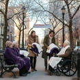 thumbnail image 2 of Ameha Bulk Sherpa Fleece Blankets 8-Pack Queen Size Plush Soft Warm & Cozy For Home Shelter Charity Lightweight Machine Washable Purple Color, 2 of 11