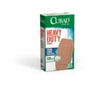 Curad Extreme Hold Bandages, Brown, 10 Ct