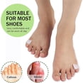 thumbnail image 2 of 2Pcs/Pair Gel Toe SeparatorToe Spacers Little Toe Protector for Preventing Rubbing Relieve Pressure Foot Care Tool, 2 of 5