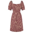 thumbnail image 5 of Tallahassee - Indian Paisley Reversed Sleeveless Dress elegant and pretty women's dresses evening dress ladies, 5 of 6