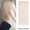 thumbnail image 3 of Benehair Clip in Hair Extensions as Human One Piece Hair Extension Curly Wavy Straight Hairpieces for Woman, 3 of 7