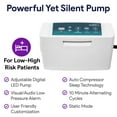thumbnail image 3 of Proheal Low Air Loss Alternating Pressure Air Mattress with Pump - 3" Foam Base - 36” x 80” x 8", 3 of 6