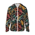 thumbnail image 2 of Lsque Snake And Flower UPF 50+ Lightweight Sun Protection Men's Women's Long Sleeve Shirt, Hoodie Performance -Large, 2 of 9