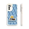 thumbnail image 1 of "Expresa tu personalidad con una elegante funda plateada mate con diseño gráfico para iPhone", 1 of 4