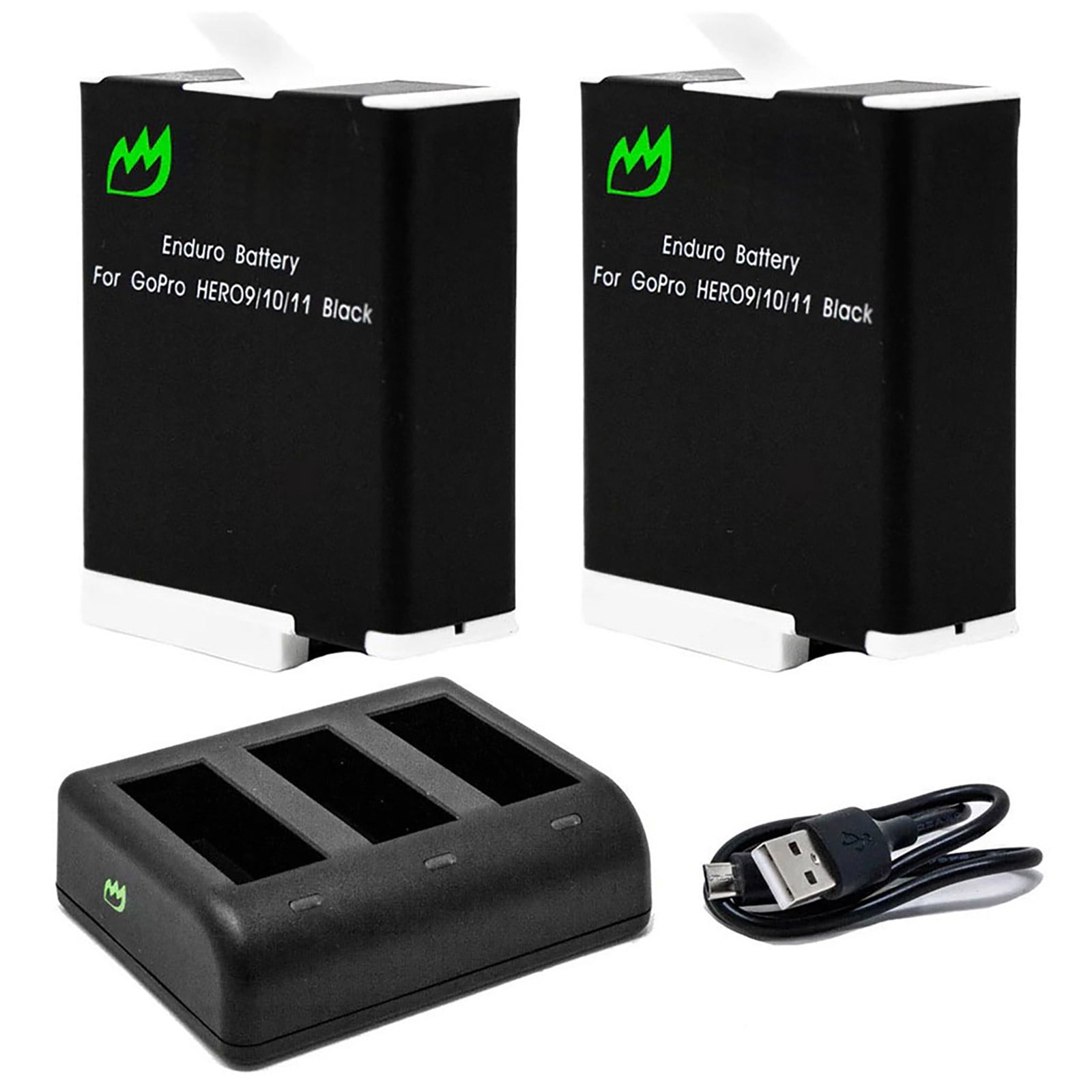 GoPro HERO8/HERO7 Black Dual Battery Charger and Battery - Walmart.com