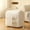 Khaki/XL, variant on Cotton Quilt Storage Bag Visible Makeup, Down Comforter Large Capacity Bedding Organizer, Breathable Storage Sack for Blankets