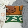 thumbnail image 2 of PHYHOO Fall Means Football Y'all Decorative Throw Pillow Cover, Autumn Leaves Football Please Quote Cushion Case Decor, Ball Pumpkin Maple Soccer Lover Decoration for Sofa Couch, 2 of 5