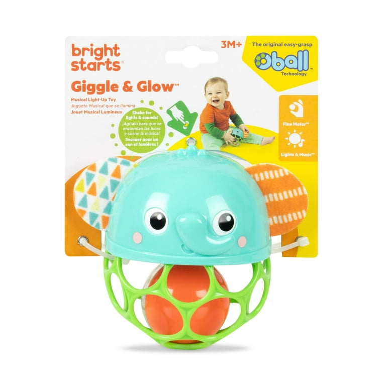 Giggle & Glow Light-Up Rattle Elephant Toy photo 8