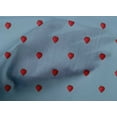 thumbnail image 4 of oneOone Tissu en Coton Cambric Imprimé Fraise par Yard 56 Pouces de Large, 4 of 4