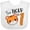 AA-White, variant on Inktastic This Tiger is 1 Cute Smiling Baby Tiger Boys or Girls Baby Bib