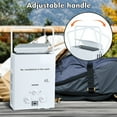thumbnail image 4 of Hzsb Portable Water Heaters, 6L Tankless Water Heaters, Liquefying Gas Outdoor Digital Display Water Heaters for Camping, RV, Boat, Cabins, 4 of 8