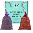 thumbnail image 1 of Sachet HOUNDSBAY de cedro y lavanda totalmente naturales (paquete de 20), 1 of 7