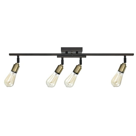 globe electric watt bryce 4 light oil rubbed bronze and antique