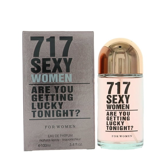 717 Sexy 3.4 Eau De Parfum Spray by Fragrance Couture Box for Women