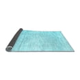thumbnail image 2 of Ahgly Company Indoor Rectangle Abstract Light Blue Contemporary Area Rugs, 7' x 10', 2 of 4